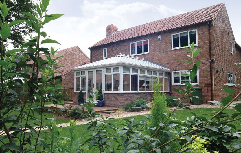 edwardian UPVC conservatory