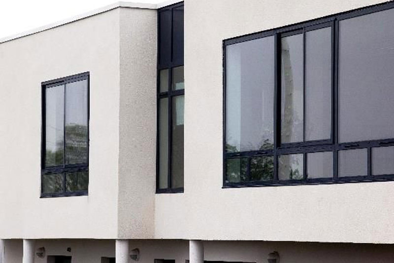 aluminium framed windows